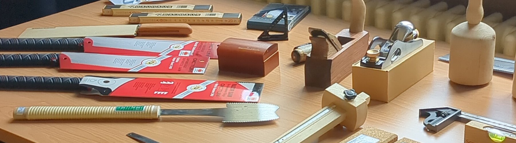 Einige Holzwerkzeuge der Holzwerkstatt, Der nachhaltige Samstag